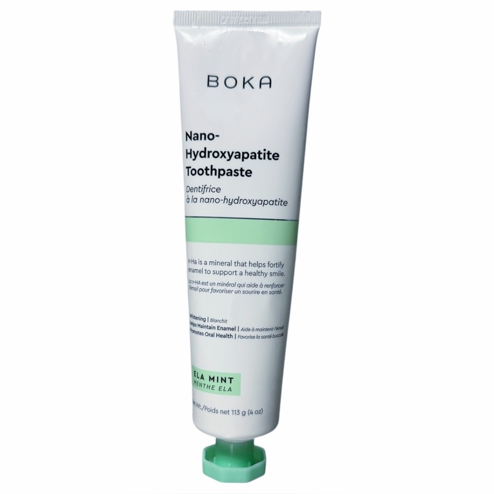 BOKA Nano-Hydroxyapatite Toothpaste Ela Mint 4oz New & Sealed